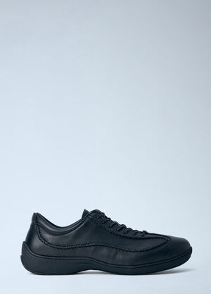 Kiko Kostadinov Sargo Leather Sneakers Black kko0164014