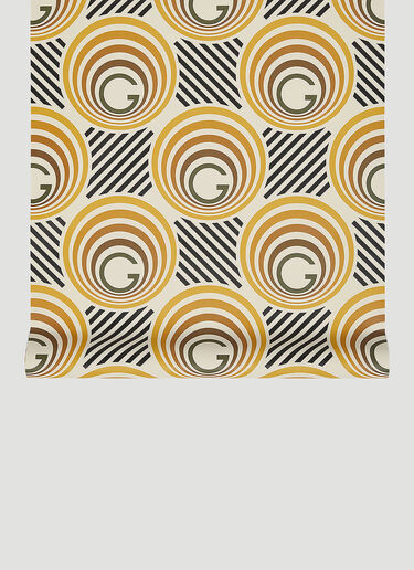 Gucci G Circle Game Wallpaper Yellow wps0680048
