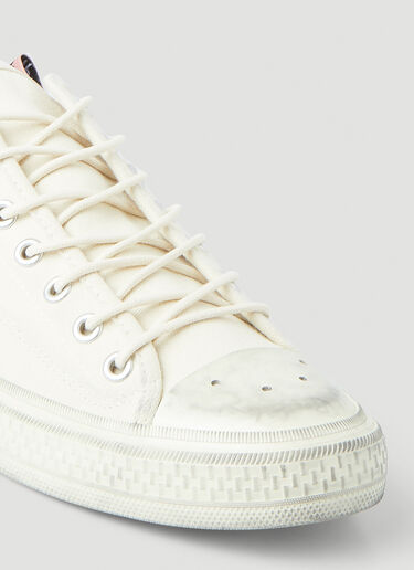 Acne Studios Ballow Low Top Tumbled Sneakers White acn0148036
