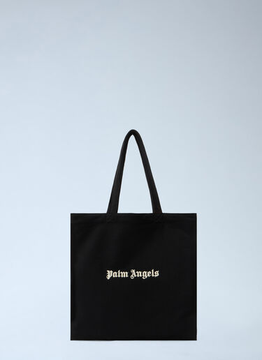Classic Logo Tote Bag Palm Angels Classic Logo Tote Bag Black pma0162066