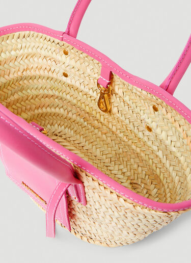 Jacquemus Le Petit Panier Soleil Tote Bag Pink jac0251078