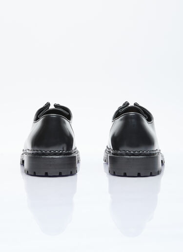 Saint Laurent Ponyhair Leather Loafers Black sla0156020