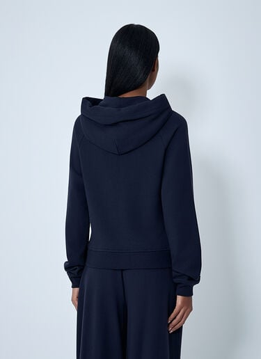 The Row Timia Hooded Sweatshirt Navy row0262020