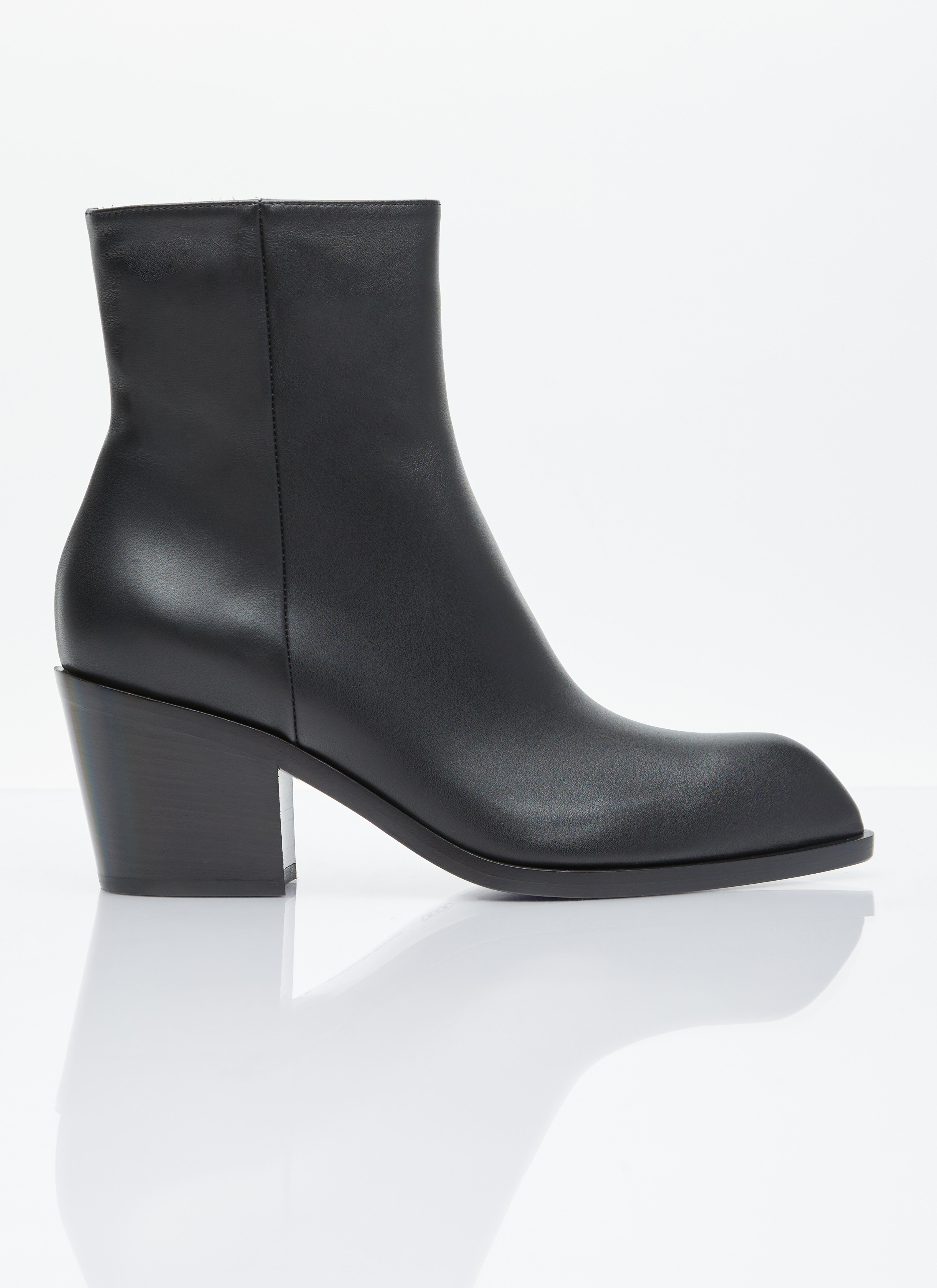 Our Legacy Wednesday Leather Boots Black our0256009