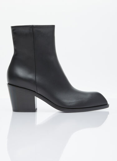 Gianvito Rossi Wednesday Leather Boots Black gia0254004