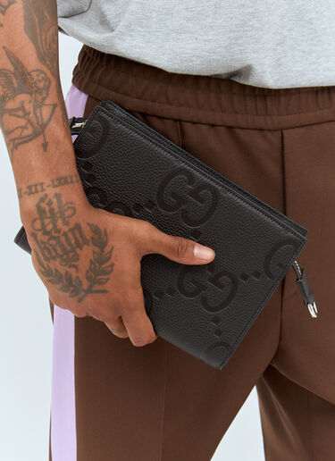 Gucci Jumbo GG 迷你斜挎包 黑色 guc0157084