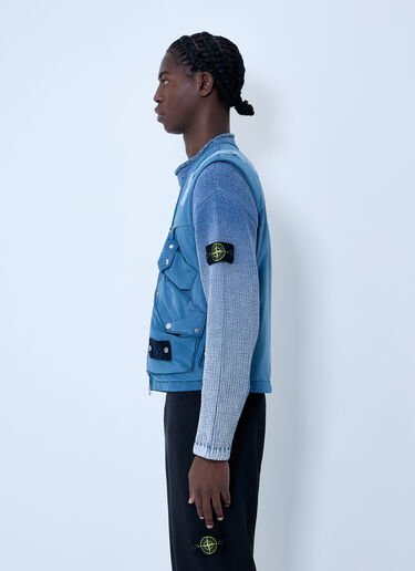 데님 멀티 포켓 베스트 Stone Island 데님 멀티 포켓 베스트 네이비 sto0162085