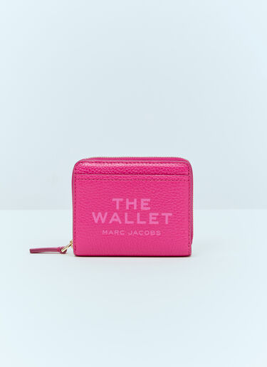 Marc Jacobs The Leather Mini Compatct Wallet Pink mcj0255034