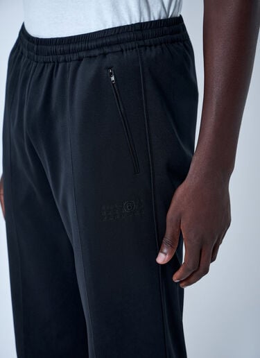 MM6 Maison Margiela Elasticated Waistband Trousers Black mmm0164005