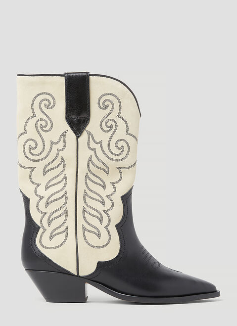Isabel Marant ドゥエルト スエードカウボーイブーツ ベージュ ibm0253047