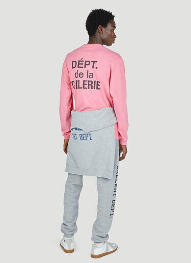 Logo Print T-Shirt Gallery Dept. Logo Print T-Shirt Pink gdp0152016