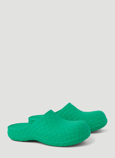 Bottega Veneta Beebee Clog Slippers Green bov0152011