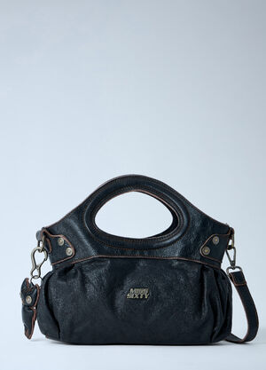 Miss Sixty x KNWLS Distressed Handbag Black msk0263005