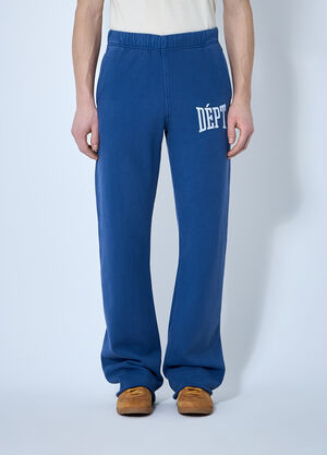 Gallery Dept. Logo Motif Track Pants Navy gdp0160022