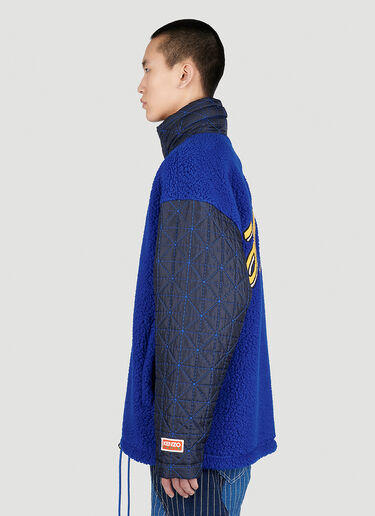 Kenzo Archive Logo Zip Up Jacket Blue knz0154018