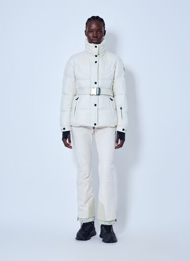 LN-CC® - Moncler Grenoble: Karshi Insulated Ski Jacket - White Moncler Grenoble Karshi Insulated Ski Jacket White mog0265002