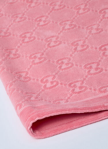 Gucci GG Terry-Cloth Towel Pink guc0259078