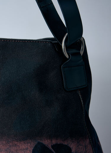 Dries Van Noten 印花帆布单肩包  棕色 dvn0160036