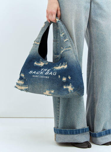 Marc Jacobs The Denim Sack Shoulder Bag Blue mcj0258001