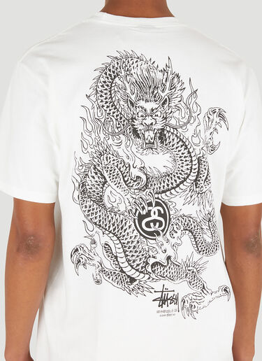 Stüssy Dragon T-Shirt White sts0151033