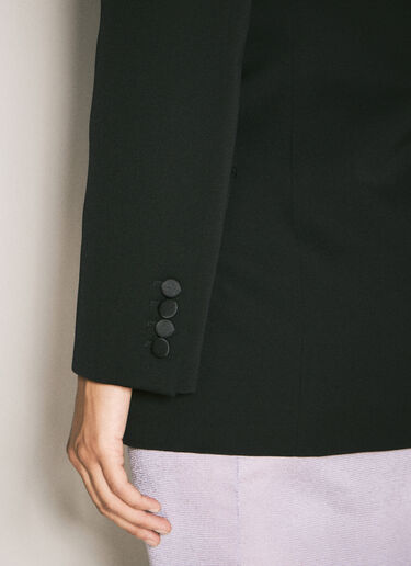 Saint Laurent Tuxedo Blazer Black sla0257010