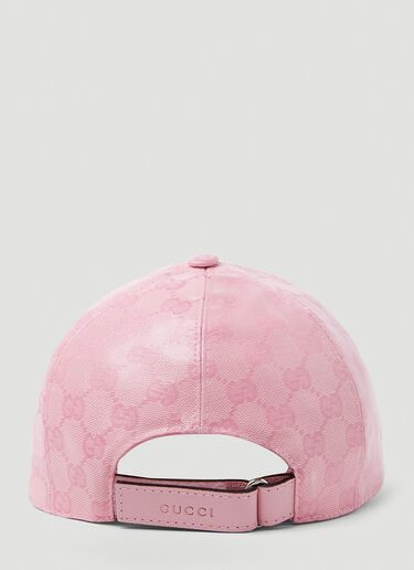 Gucci GG High Shine Baseball Cap Pink guc0154051