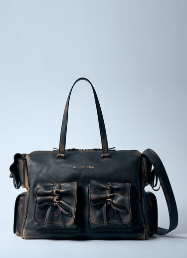 Acne Studios Multipocket Tote Bag Brown acn0160018