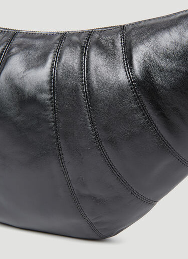 Lemaire Medium Croissant Shoulder Bag Black lem0354002