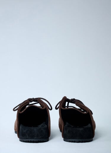 Leather Slip-On Shoes Dries Van Noten Leather Slip-On Shoes Dark Brown dvn0162034