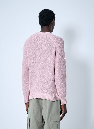 Noah Popcorn Yarn Sweater Pink noa0160018