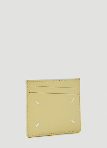 Maison Margiela Signature Stitch Cardholder Yellow mla0151054