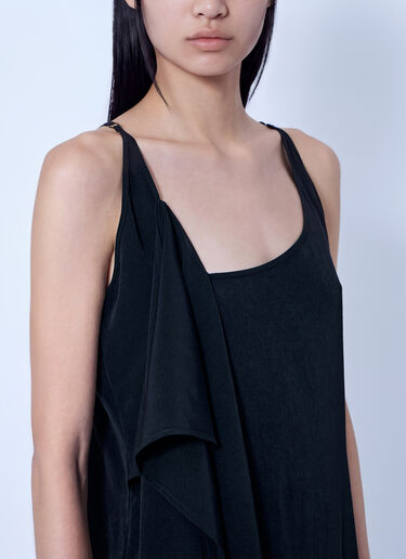 Yohji Yamamoto Strap Slim Fit Dress Black yoy0263017