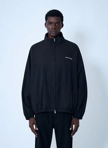 Logo Motif Jacket Acne Studios Logo Motif Jacket Black acn0162003