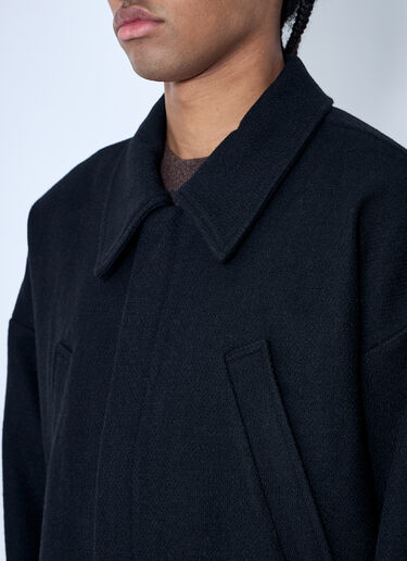 O.Files Curtain Wool Jacket Black ofl0160001