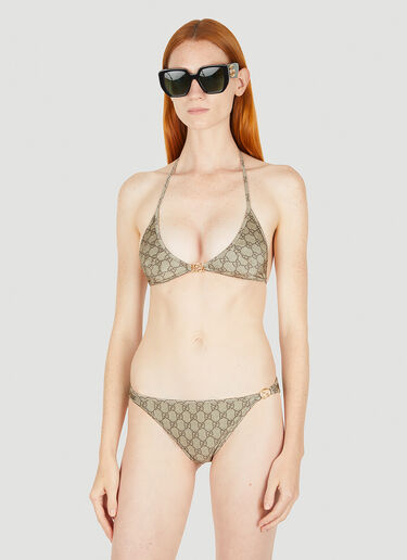 Gucci GG String Bikini Beige guc0250082