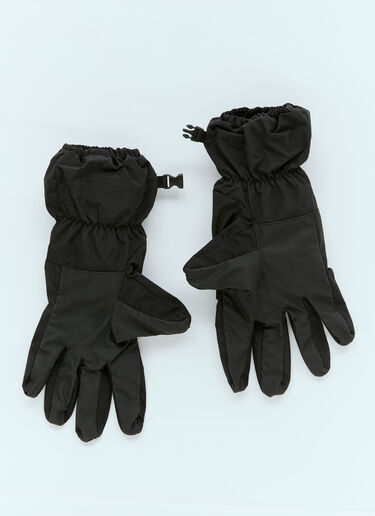 Stone Island Regenerated Nylon Gloves Black sto0154096