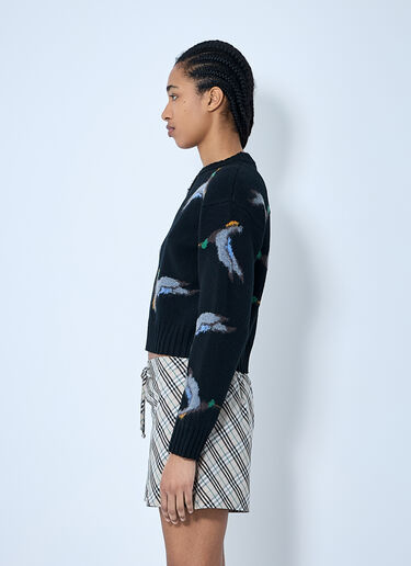 Burberry Duck Wool Sweater Black bur0259003