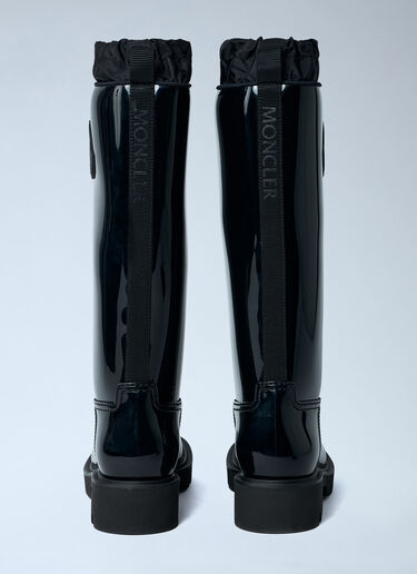 Kickstream Rain Boots Moncler Kickstream Rain Boots Black mon0263051