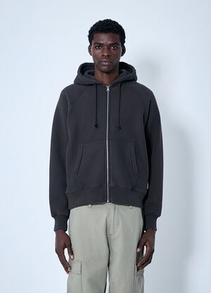Stüssy Hooded Zip-Up Sweatshirt Black sts0160011