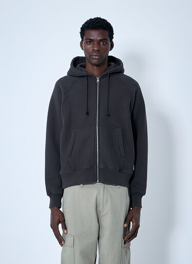 Stüssy Hooded Zip-Up Sweatshirt Black sts0160011