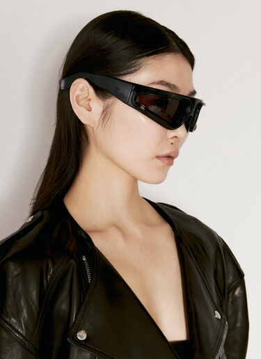 Rick Owens Ryder Sunglasses Black ris0356001