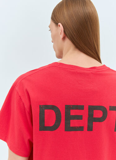 Gallery Dept. Gym T-Shirt Red gdp0158003