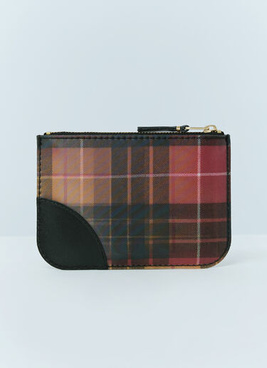 Comme des Garçons Wallet Lenticular Tartan Pouch Multicolour cdw0355003