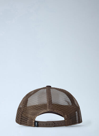 Bott The Hands Mesh-Back Trucker Cap Brown bot0165017
