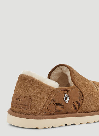 UGG x Children of the Discordance Kenton Embroidered Shoes Brown ugc0151004