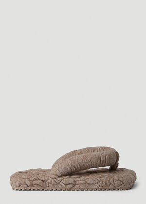 Max Mara Suki Wool Sandals Beige max0257044