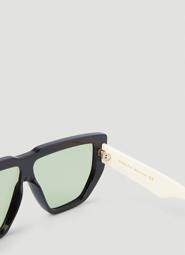 Gucci D-Frame Sunglasses Black guc0145168