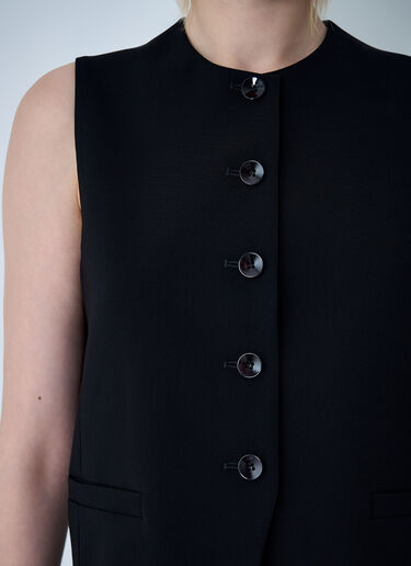 Max Mara Denver Waistcoat Black max0261017