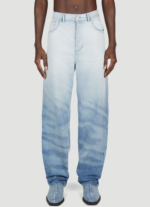 DRx x STEFAN MEIER x LN-CC Ombre Jeans Green drs0350009