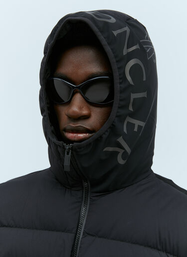 Moncler 拉链羽绒开衫 黑色 mon0155037